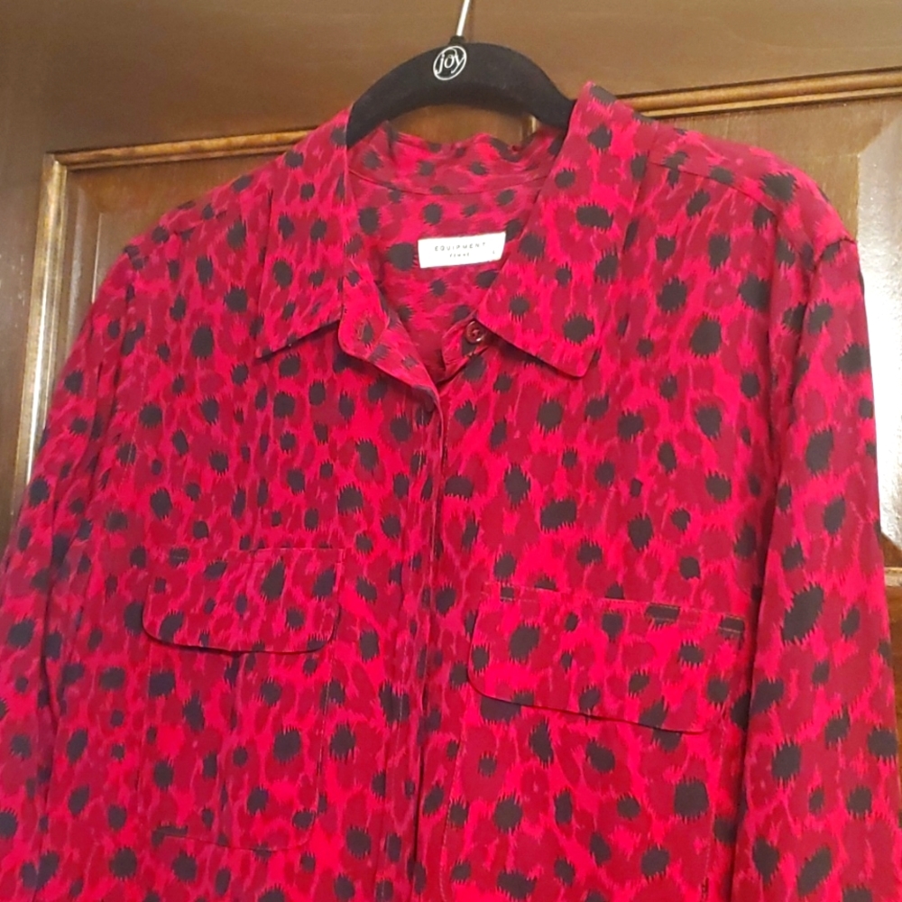 Equipment Femme 100% silk blouse
